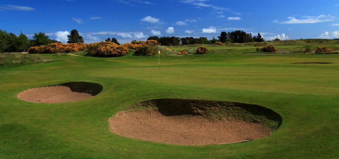 Play Monifieth Medal Course, near St Andrews, Scotland